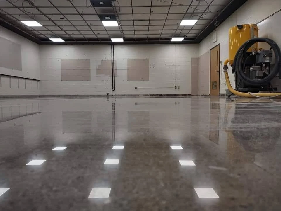 Ashford Formula densified concrete floor surface