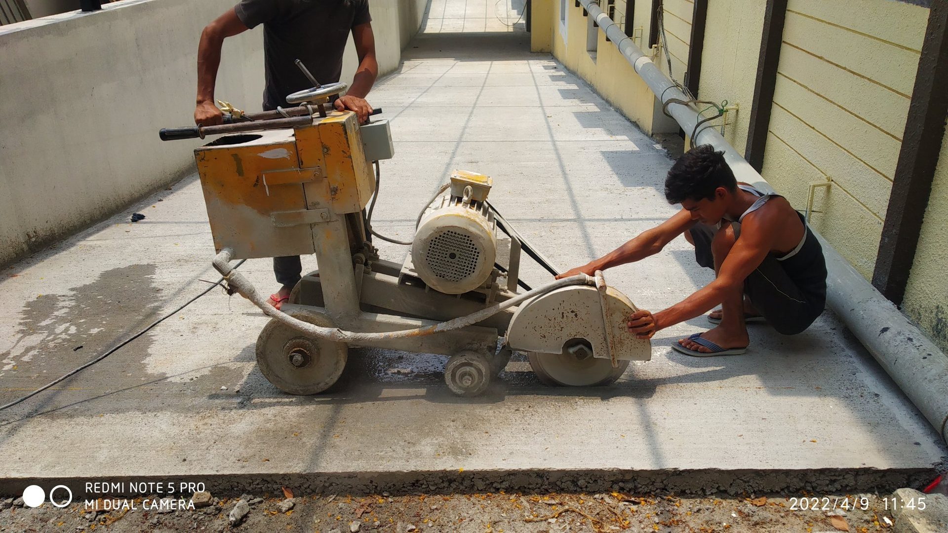 Concrete Groove Cutting & Filling in Hyderabad
